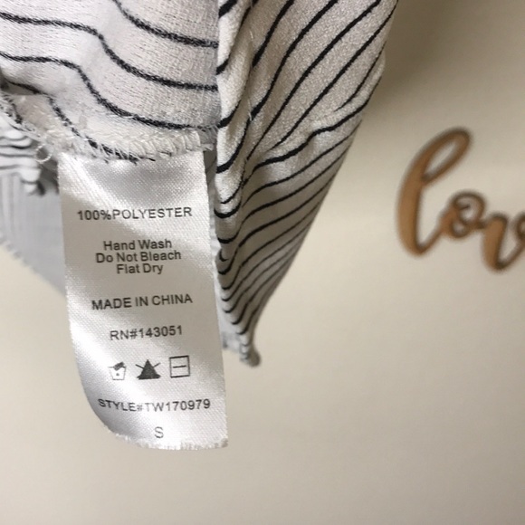 Windsor White Stripe Blouse - Picture 5 of 5